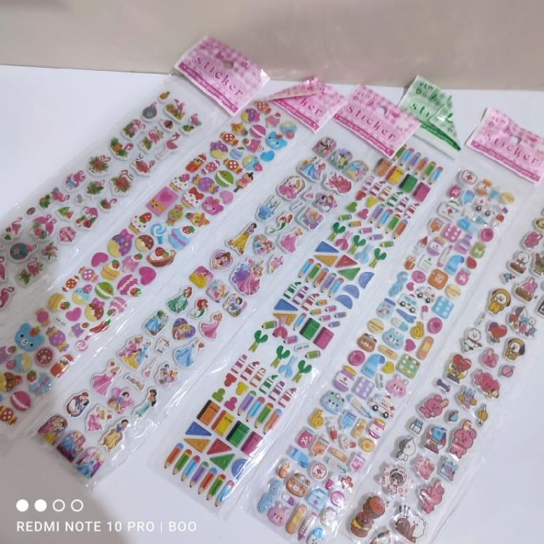 

Grosir Stiker Timbul Karakter Mainan Anak Best Seller