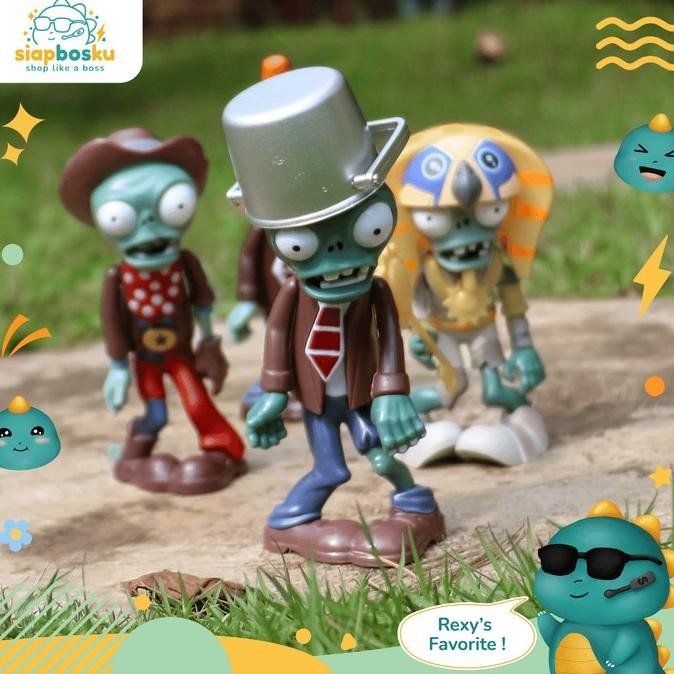 MAINAN ANAK PLANTS VS ZOMBIES ACTION FIGURE