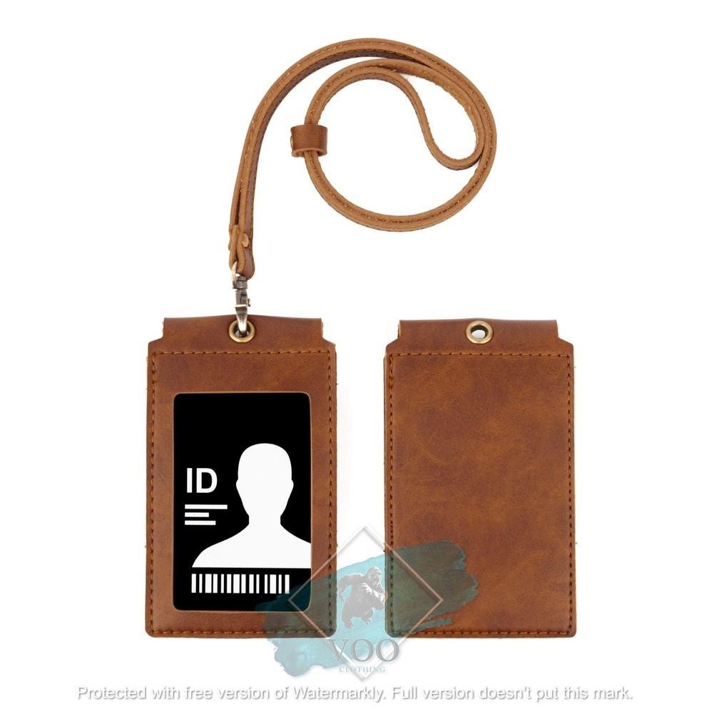 

SPECIAL name tag kulit magnet 1 sisi dan 2 sisi/gantungan id card/lanyard pu leather/lanyard id card magnet/aksesoris kantor/perlengkapan kantor eqw-68
