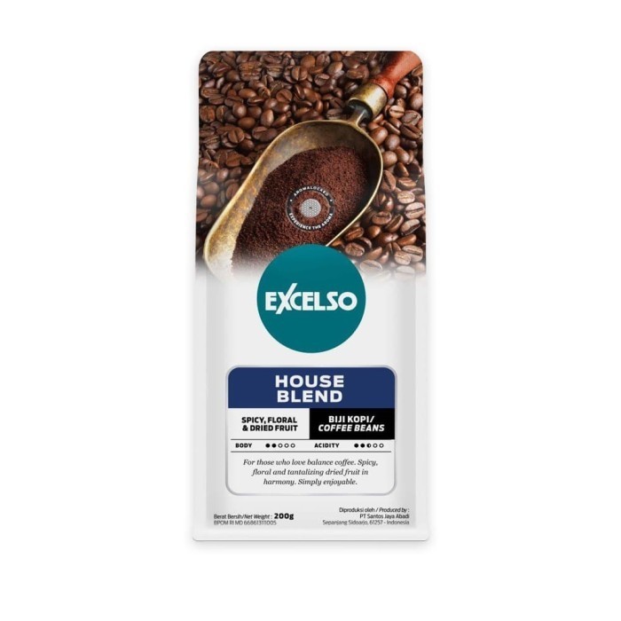 

Excelso Kopi House Blend Biji 200G