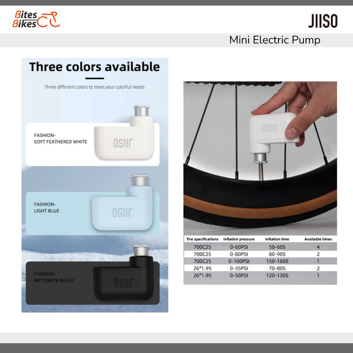 Jiiso Ni Electric Pump - Pompa Sepeda Pompa Bola Electric Pump