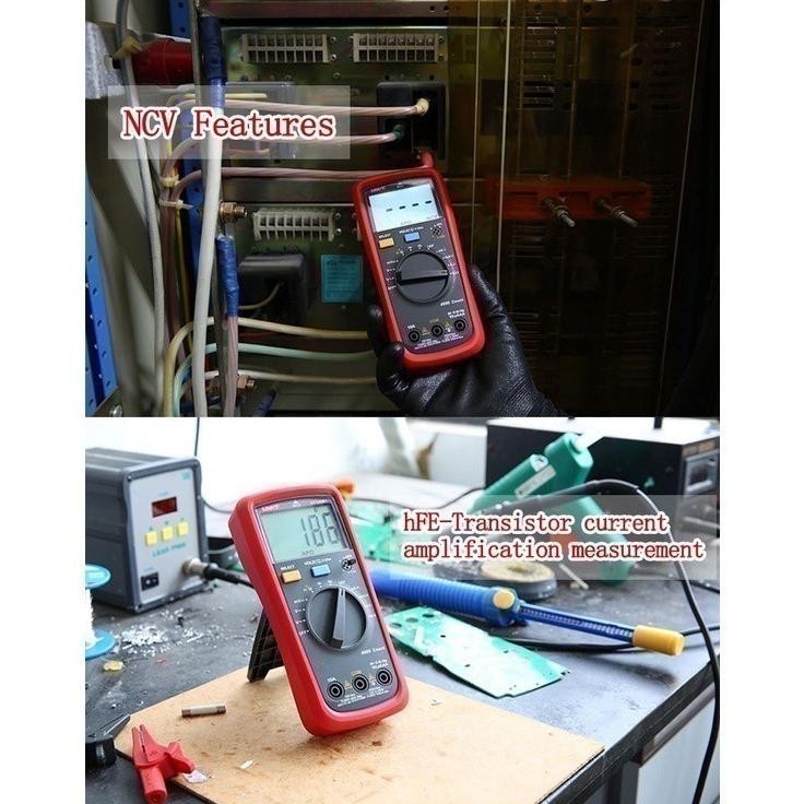 DFG GROSIRUNIK99 UNI-T UT136B PLUS - Auto Range Multimeter Multitester LCD Display TERLARIS