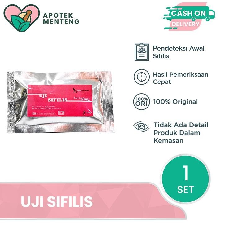 DFG Alat Test Uji Sifilis 1 Pcs - Alat Uji Pendeteksi Awal Sifilis TERLARIS