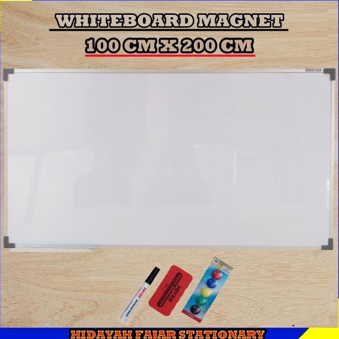 

Jual Papan Tulis - Whiteboard - Papan Tulis Magnet 100 Cm X 200 Cm