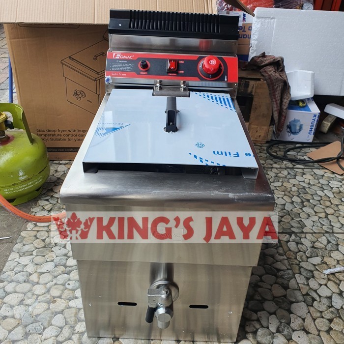 #####] Gas Deep Fryer kapasitas 17 liter (Thermostat)