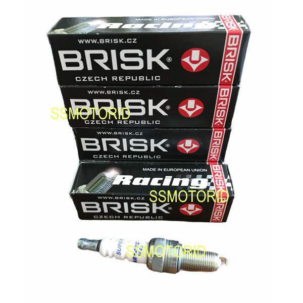 Busi Racing Brisk Copper Karisma Kirana Supra X 125 Helm In Pgm-Fi Ori