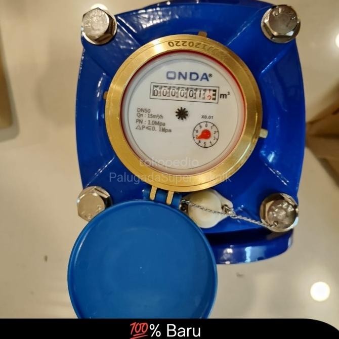 Tersedia Water Meter Onda 2 Inch Dn 50 Mm / Meteran Air Onda 2 Inch Dn 50 Mm