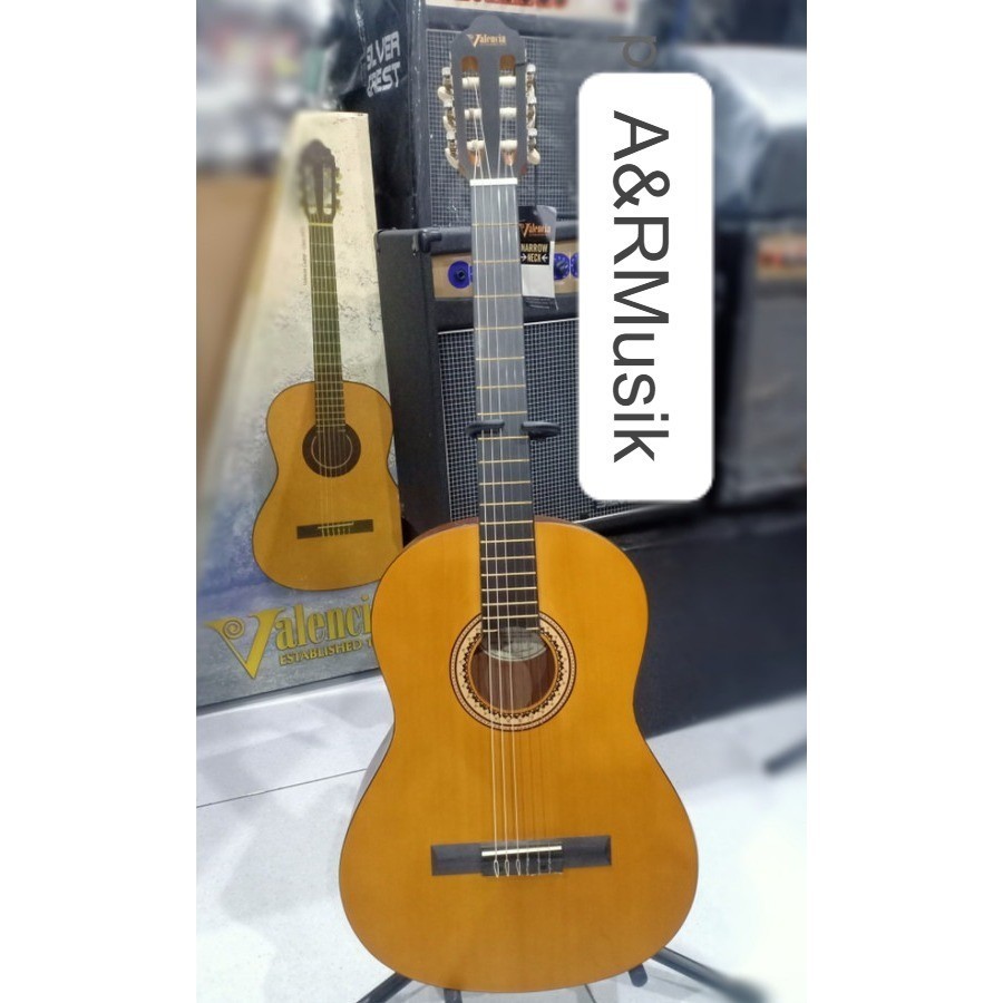 (ARM) GITAR KLASIK VALENCIA VC204 / CLASSIC GUITAR VALENCIA VC-204