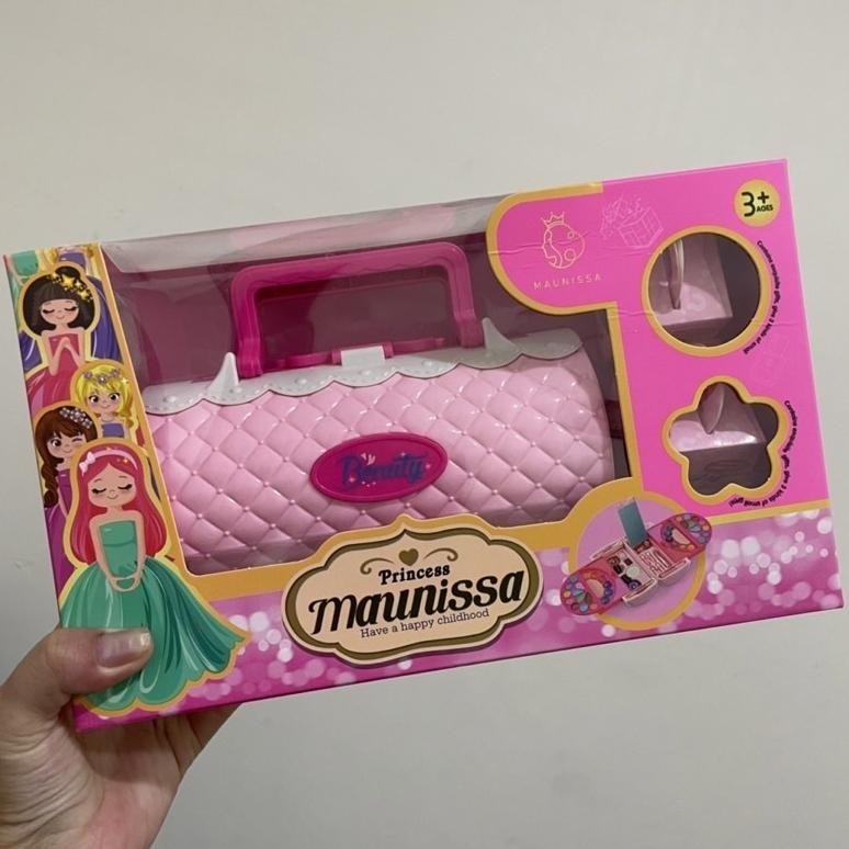 Et-98 Children Make Up Bag Pretend Plays Mainan Dandan Anak Bentuk Tas- Kado Anak Cewek - Kado Anak 
