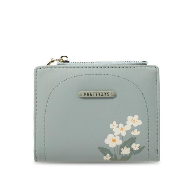 DOMPET LIPAT WANITA ORIGINAL WA705G3 KULIT HIJAU DIANTHE PRETTYZYS