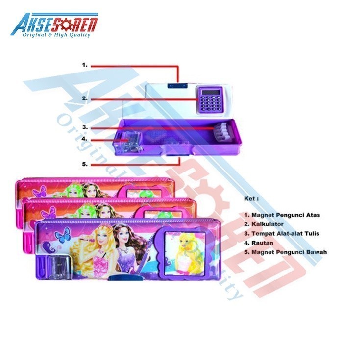

GRATIS ONGKIR KOTAK PENSIL KALKULATOR KARAKTER / TEMPAT TEPAK PINSIL / PENCIL CASE
