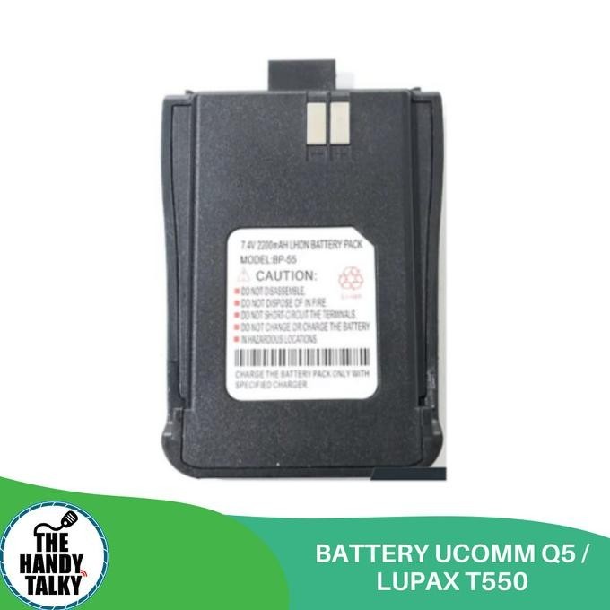 TERMURAH - BATTERY UCOMM Q5 / LUPAX T550