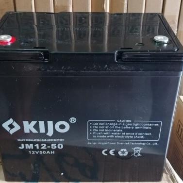 HARGA DISC - AKI KIJO / BATERAI KERING / AKI VRLA / AKI KIJO 12v 50Ah / KIJO AKI