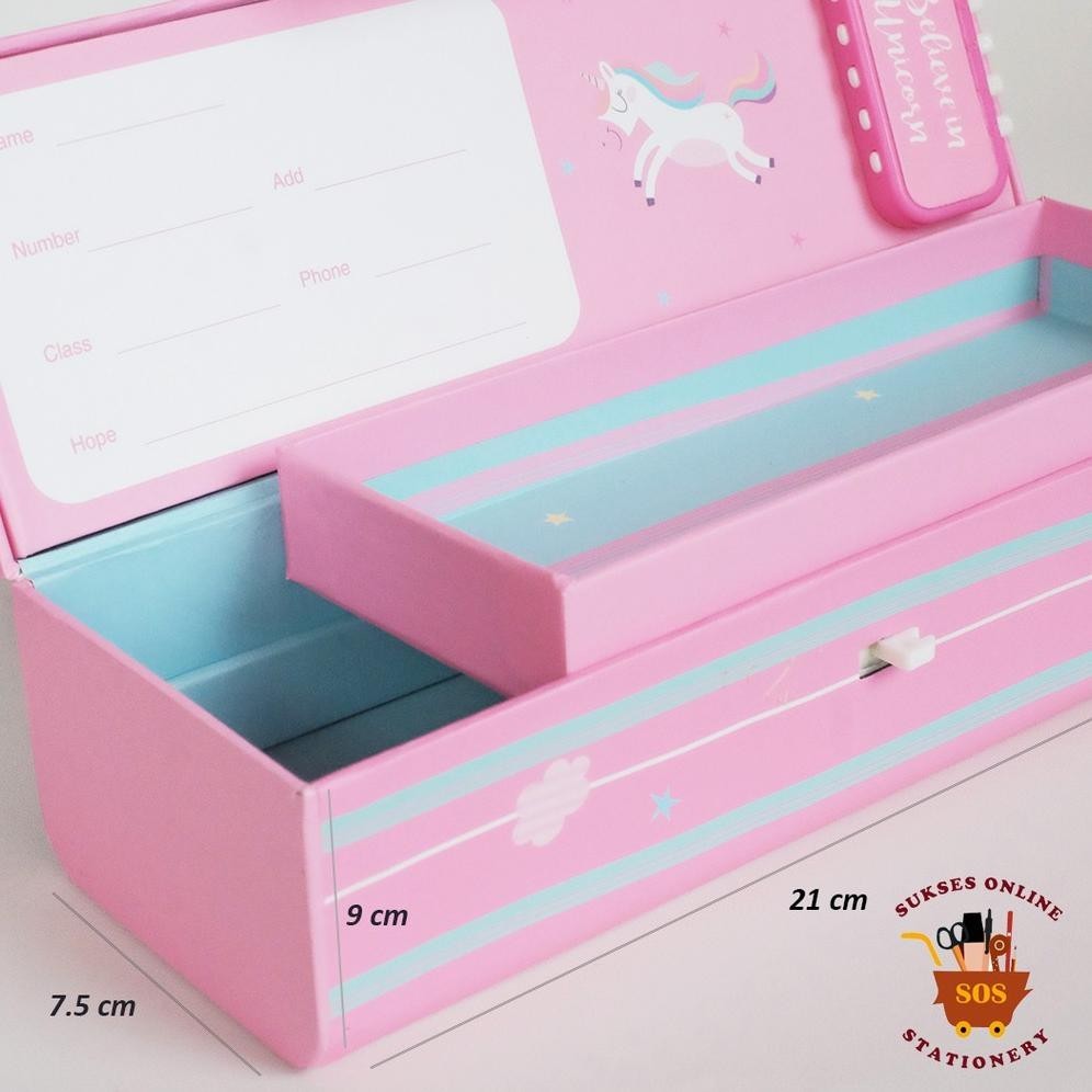 

My56 GG Kotak Pensil Karton Kode D-3051/ Tempat Pensil / Pencil Case/Tepak Termurah