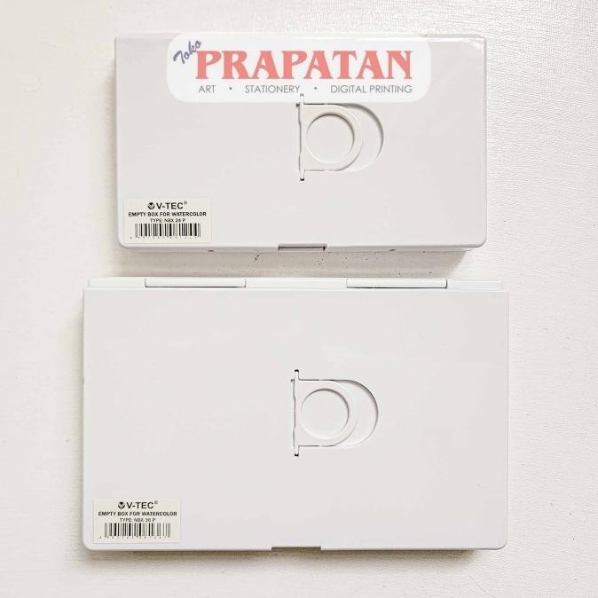 

V-TEC Empty Box For Watercolor NBX | Tempat Kotak Cat Air
