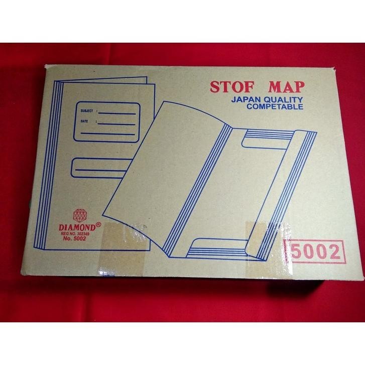 

promoo baru diamond 5002 stof map ( biru / merah / hijau / kuning ) - 50 pcs