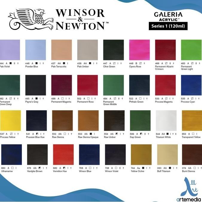 

Cat Akrilik Winsor & Newton Galeria 120Ml Series 1 Acrylic Paint - 1/3 Fany Mall