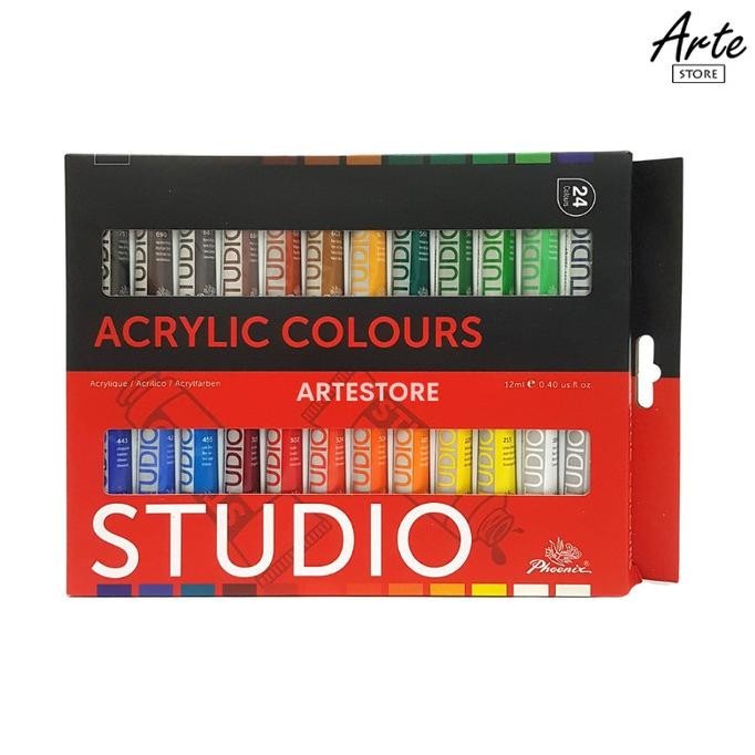 

Cat Akrilik - Phoenix Acrylic Set 24 Warna Fany Mall