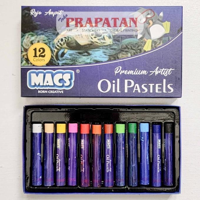 

Macs Premium Artists Oil Pastel | Crayon Minyak