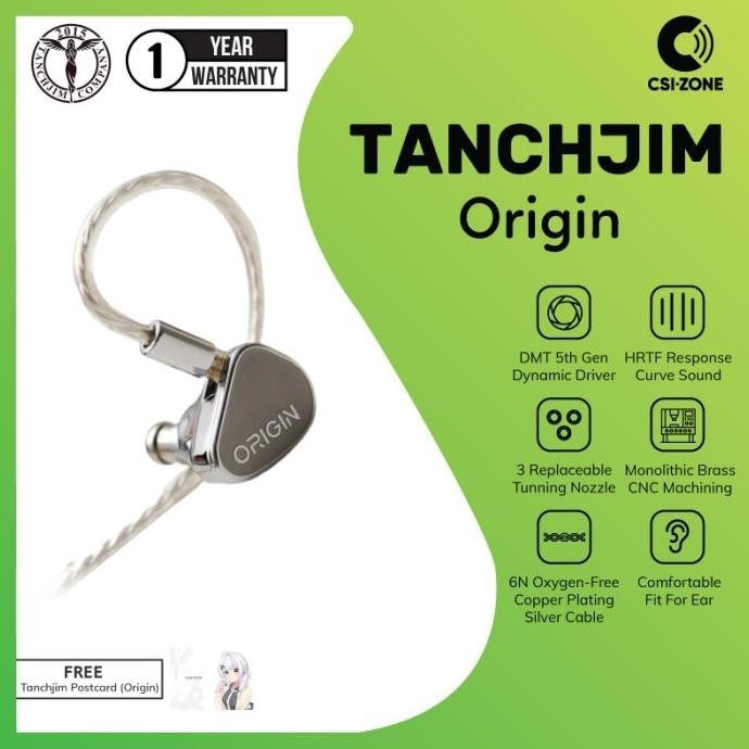 Tanchjim ORIGIN DMT Generation Dynamic Driver In Ear Monitor Earphone