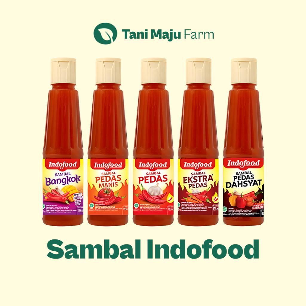 

INDOFOOD - Sambal Indofood Saos Sauce (135 ml) - Bahan Masak & Bumbu