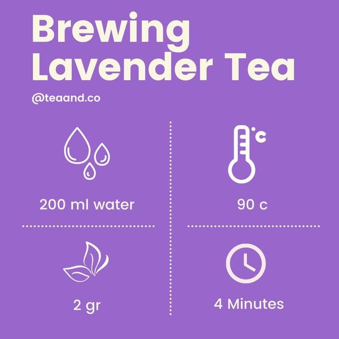 

Teh Lavender/ Bunga Lavender Kering/Dried Lavender Tea Organic [30 gr] HTM