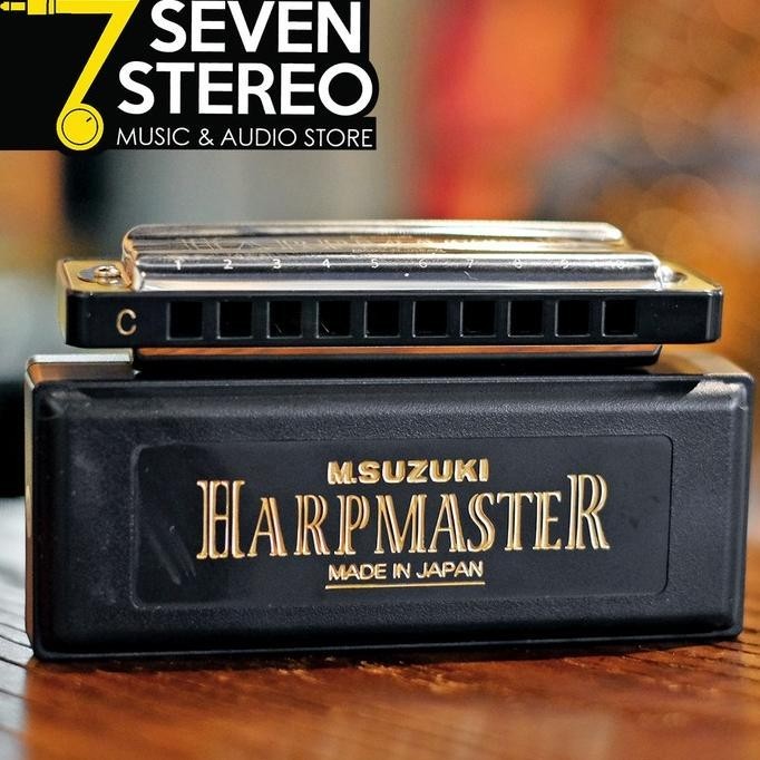 Suzuki Harpmaster Harmonika Diatonic 10 Hole Mr-200 Termurah Tuan.Goldie