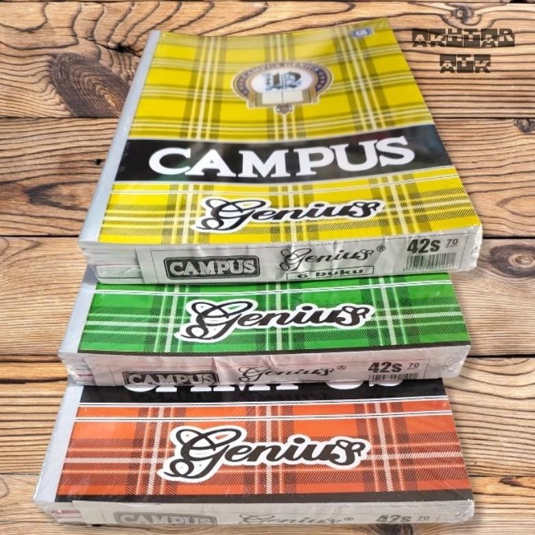 

Ty-35 (1 Pak Isi 6 Buku) Buku Boxy (Buku Besar) Campus Jenius Isi 42 Lembar Sale