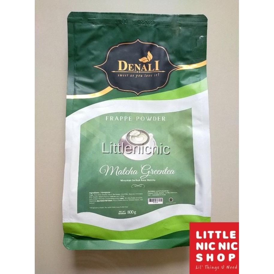 

Bubuk Minuman Denali Matcha Green Tea Powder Frappe Tasya Shopstore