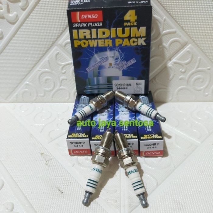 BUSI IRIDIUM POWER PACK DENSO TOYOTA VIOS YARIS GEN 3 NEW ALTIS ORI