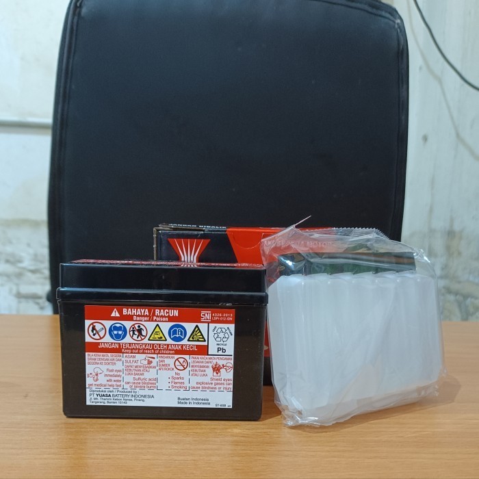 Yuasa Ytz4V Aki Motor Beat, Mio J, Mio Soul, Vixion