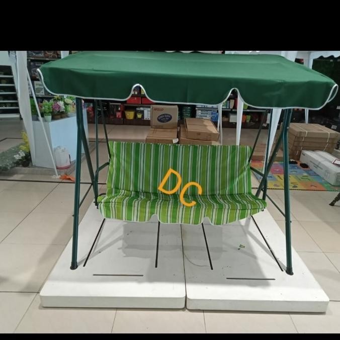 Ayunan Besi Dewasa - Kursi Taman - Swing Chair Risky Mart