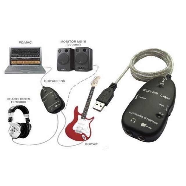 

Usb gitar link soundd
