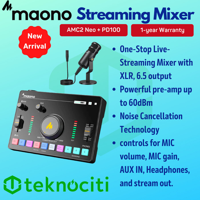 

MAONOCASTER Live Streaming Soundd for /Streamer/Creator