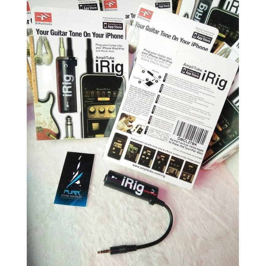 

hoot sale iRig untuk efek gitar / soundd di / iPad terjamin