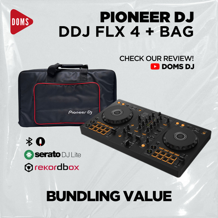 

Bag + Alat Ddj Flx 4 Pioneer Doms Dj