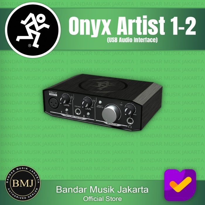 

USB Audio Interface Soundd Mackie Onyx Series Artist 1-2 ,BMJ