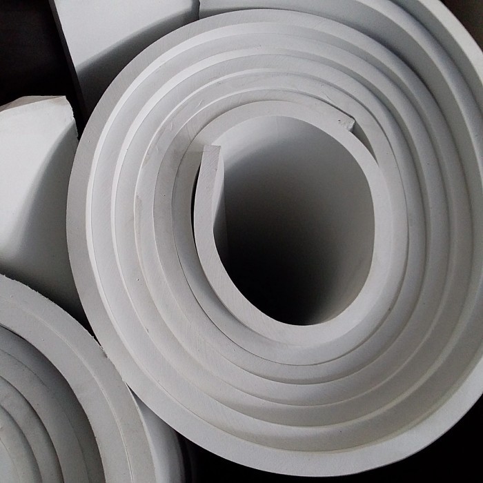 busa eva,back up,busa ati,kerajinan tebal 1cm uku 120x210 warna putih