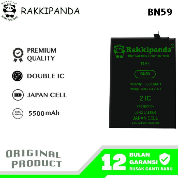 Ready RakkiPanda - BN59 Redmi Note 10 / Redmi Note 10s Batre Batrai Baterai