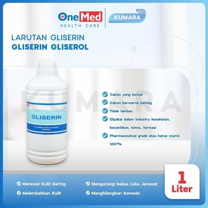 Ready ONEMED - Larutan Gliserin 1 Liter / Glycerine Glicol