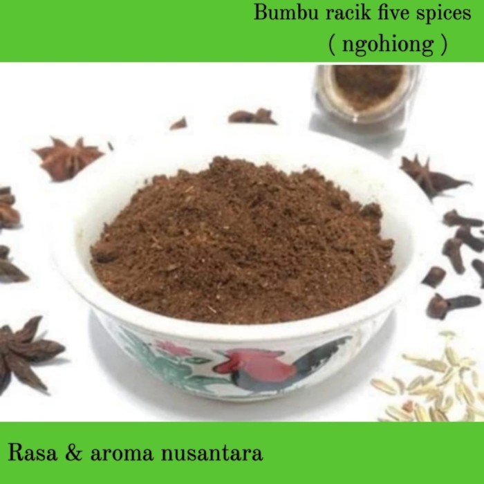 

Terlaris Bumbu ngohiong 250gr / five spices SALE