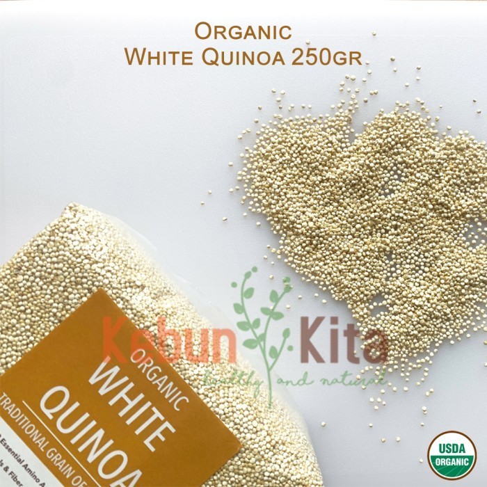 

Terlaris Organic White Quinoa 250gr SALE