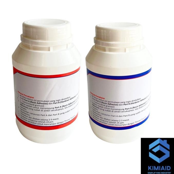 Epoxy Resin Non Sag - 2 Kg - Lem Epoxy Resin - Lem Material