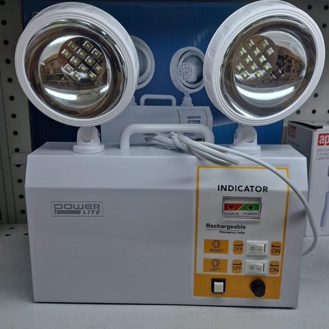 TERMURAH - Krisbow Lampu Darurat/ Emergency Lamp otomatis nyala saat listrik mati