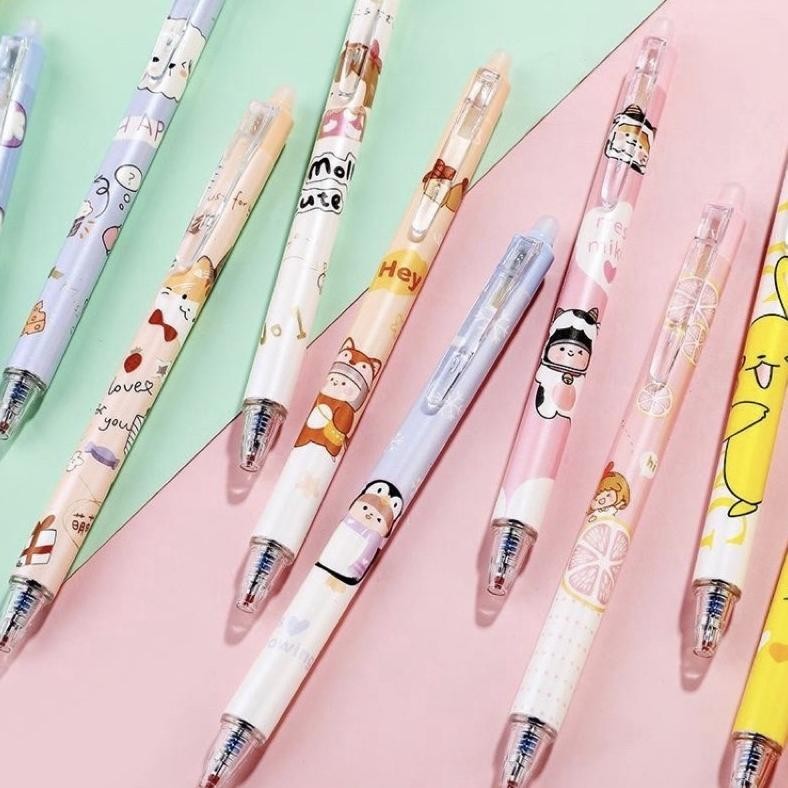 

Pulpen Gel Set- Pen Set Aesthetic - Pen Isi 6 Pcs - Highlighter Stabilo Sale
