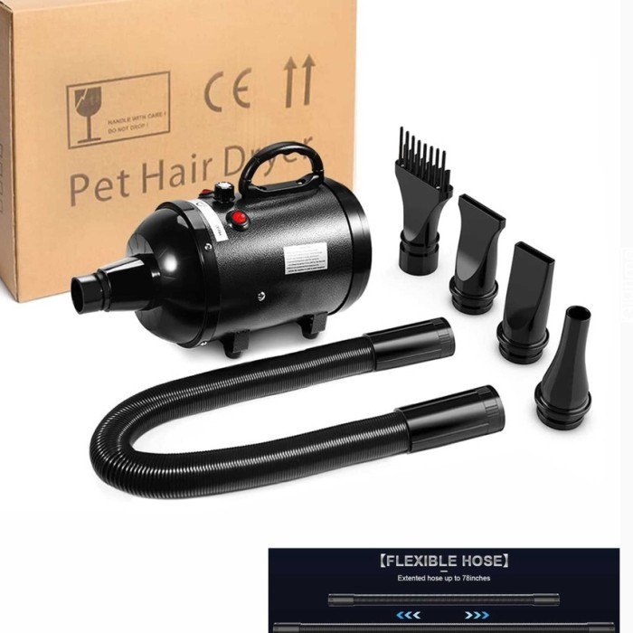 Pet Blower Pengering Bulu Hair Dryer Grooming Anjing Kucing Pet Blower