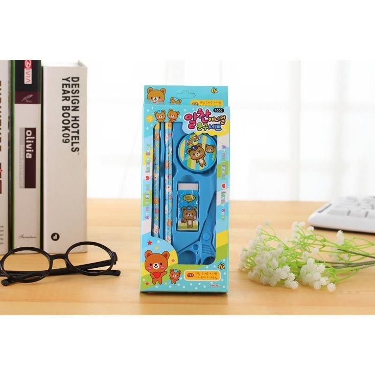 

Alat Tulis Stationary Sekolah Set Paket Alat Tulis 5 In1 Lengkap Kado Souvenir Sale