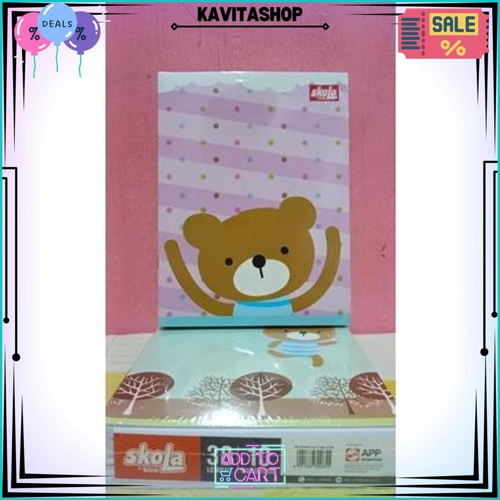 

1Pak Buku Tulis / Buku Sidu 38 Skola / Buku Sidu Murah / Buku Sidu Cod