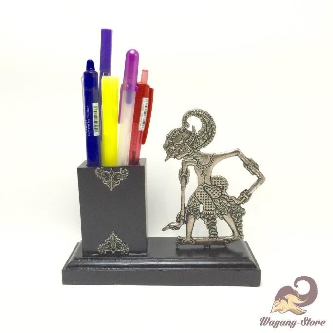 

Tempat Pensil Pulpen Silver Wayang Bima