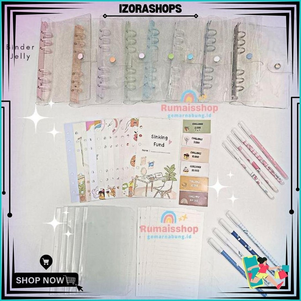 

Binder Keuangan A6 | Paket Binder Nabung Hemat | Binder Sinking Fund Sale